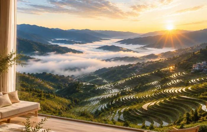 Yunshang Chenxi Wisdom Homestay (Longji Jinkeng Observation Deck)