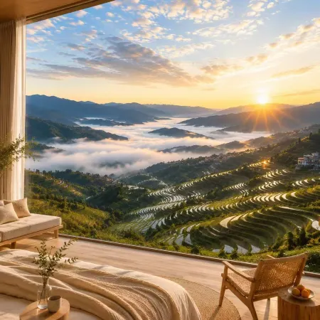 Yunshang Chenxi Wisdom Homestay (Longji Jinkeng Observation Deck)
