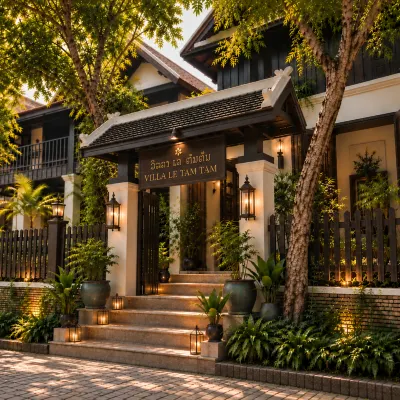 VILLA LE TAM TAM HOTEL ワット・ホシアン・ヴォラヴィハネ周辺のホテル