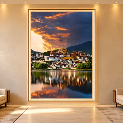 Namuzhuo · SongZanlin · Riverside Garden Retreat Hotels near Songzanlin Scenic Spot - Tourist Bus
