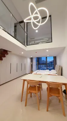 Lan'an Scenic Apartment (Oriental Water City Donggang Subway Station) - วิวภูเขา