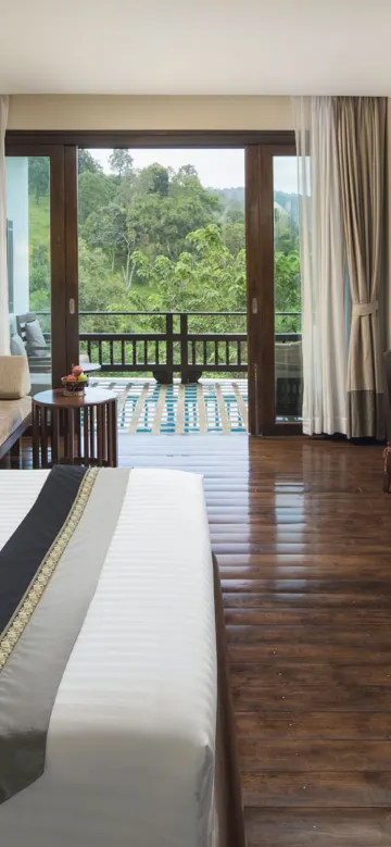 ห้องดีลักซ์วิวภูเขา