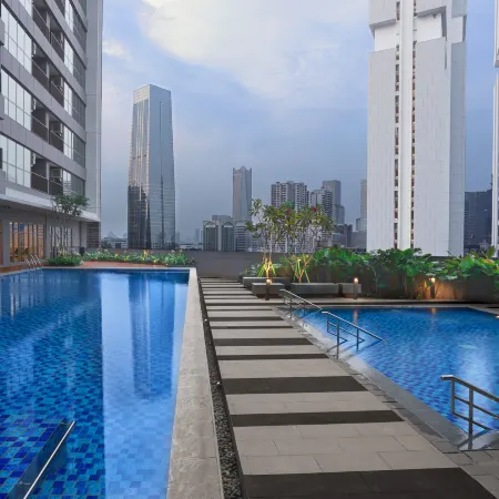 Citadines Sudirman Jakarta Отели рядом с достопримечательностью «Торгово-офисный центр Pacific Place»