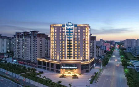 Magnotel Business Hotel (Zhengyang County Zhengyang Avenue Business District) Отели в г. Чженян