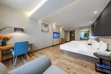 Kunming Taste Space Hotel Отели рядом с достопримечательностью «Geological Resources and Engineering Postdoctoral Floating Station of Kunming University of Science and Technology»