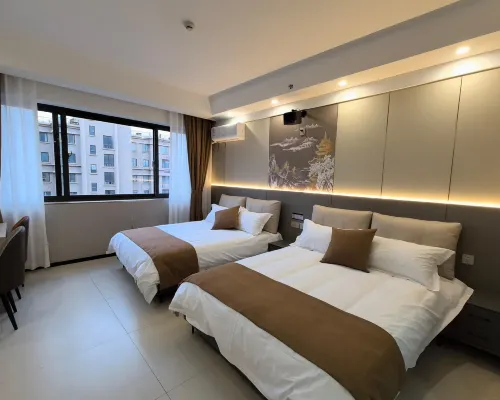 Shangzun Boutique Homestay (Yunlong Wanda Plaza Shopping Center) โรงแรมใกล้วัดถู่ซาน
