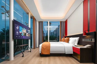 怡致飯店（洛陽龍門高鐵站體育中心店） 洛陽理工學院(開元校區)附近的飯店