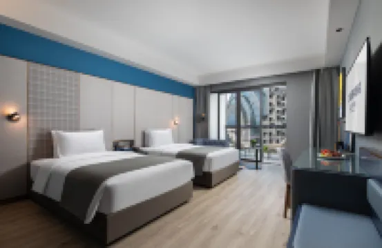 西雙版納景洪潑水廣場蘭歐國際酒店 景洪酒店