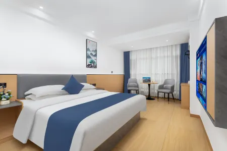 Aishang Qingju Hotel (Ganzhou Xingguo General Garden Branch) Отели в г. Синго