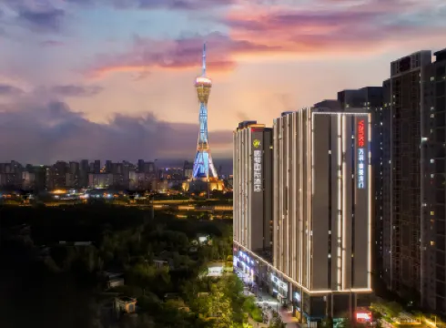 圓夢國際酒店（鄭州中原福塔七里河地鐵站店） 鄰近中原福塔的酒店