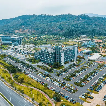 Zhuhai Hengqin Port Xingledu Xinglv Hotel Отели рядом с достопримечательностью «Мир без динамики Star Chita»