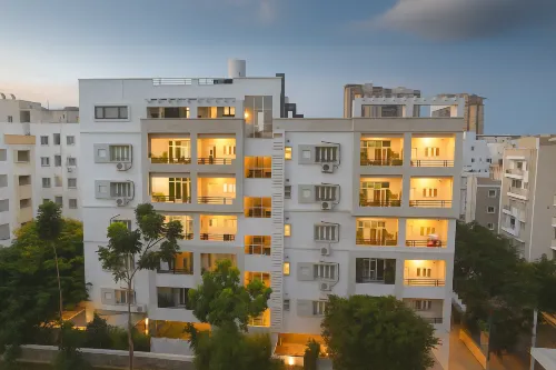 White Fern Stays Serviced Apartments - Gachibowli Hotels in Andhra Pradesh Housing Board Phase-IV