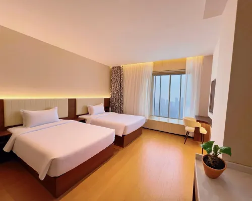 Golden Orange Hotel Wangjing Beijing الغرف Photos