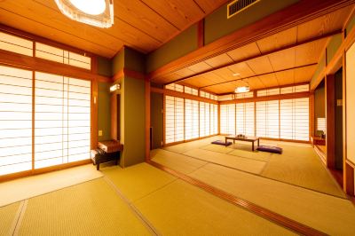 【禁煙】ジュニアスイート和洋室ツイン3間 内風呂あり(シティビュー) 湯快リゾート 雲仙温泉 雲仙東洋館の写真