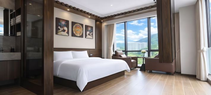 Barkam Luobulinka Boutique Smart Homestay Hotel di Barkam