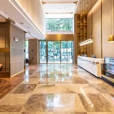 Echarm | Modern · Plus · Design Hotel (Guangzhou Animal Garden Zhuangzhan Branch) 広州市執信南路小学校周辺のホテル