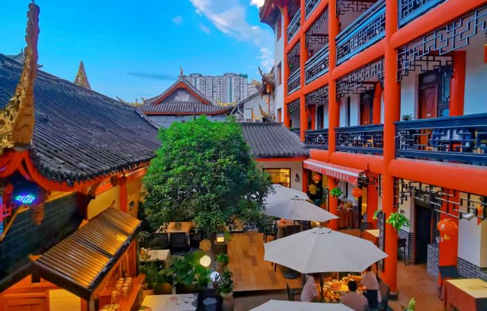 文君樓庭院·美食飯店（寬窄巷子通惠門地鐵站店）