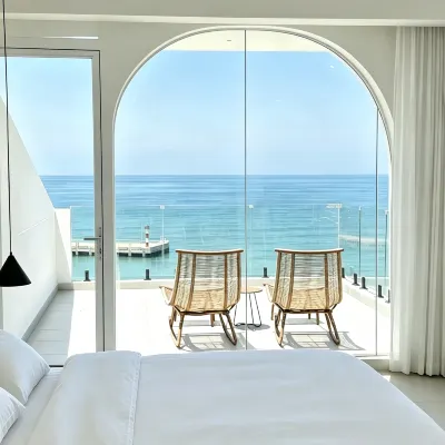 โรงแรมเยว่จวี้ซี เว่ยโจว โรงแรมใกล้หาดหอย