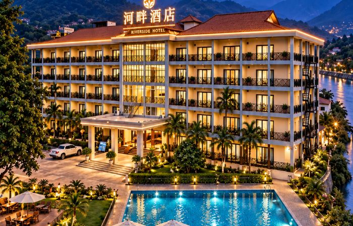 Vang Vieng Lisha the Grand Riverside Hotel--Nam song River Views from Your Balcony