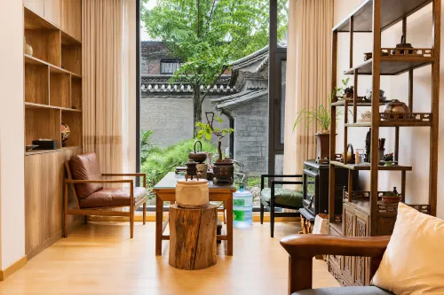 Youjian Wenxian Detached Courtyard Garden Homestay - Balkoner