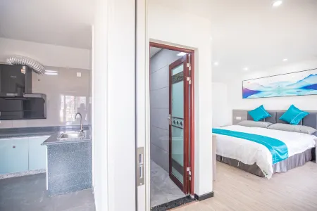 Hanyuan Yufengyuan Homestay Отели рядом с достопримечательностью «Fujing Mountain»