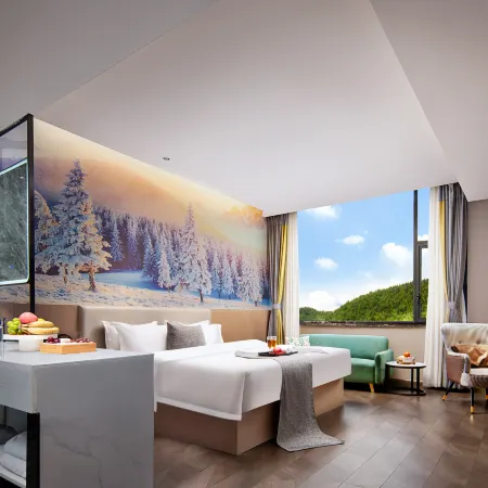 VALATOMS·Fanlatu Hotel (Bipenggou Scenic Area) Hôtels à : Lixian