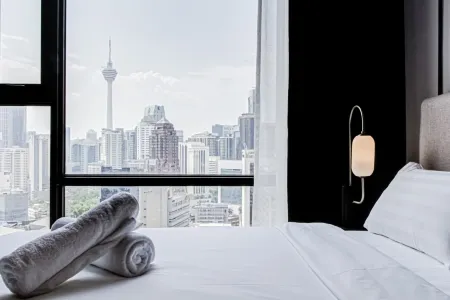 Axon residence at pavilion Klcc with kl tower view Отели рядом с достопримечательностью «UCSI University Block E»