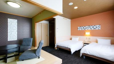 ノースウイング　ビューバス付デラックスツイン 阿蘇の司ビラパークホテル & スパリゾートの写真