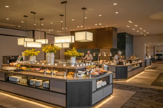 草津一泊二食, 龜乃井酒店-草津湯畑