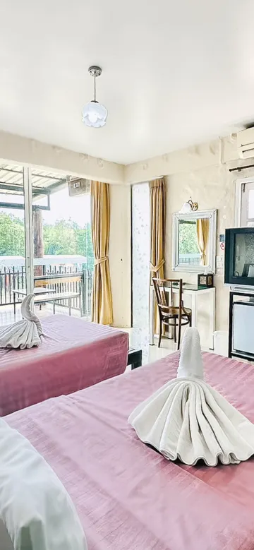 ซูพีเรียเตียงทวิน  (บ้านชมจันทร์)