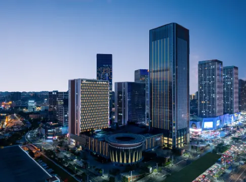 Atour Hotel Guangzhou Panyu Chimelong South Village Wanbo Metro Station Отели рядом с достопримечательностью «Chimelong Paradise»