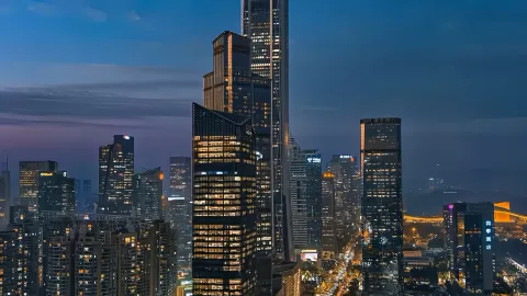 Dongfeng Mountain and Sea · High altitude Cloud City View | City · View Light Residence in Shenzhen
