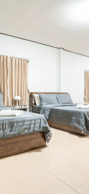 ห้องเตียงคู่4ท่าน