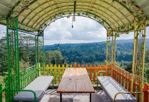 레인보우 글램핑 시설