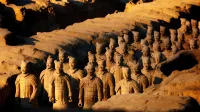 Yuyang International Hotel (Xi'an Lintong Terra Cotta Warriors Tourist Area Store) - غرفة مطلة على الجبل