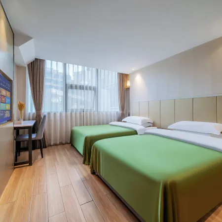 Zhuoding Xisheng Hotel (Chongqing Jiangbei Airport Yubei Square Subway Station) Отели рядом с Аэропорт Цзянбэй