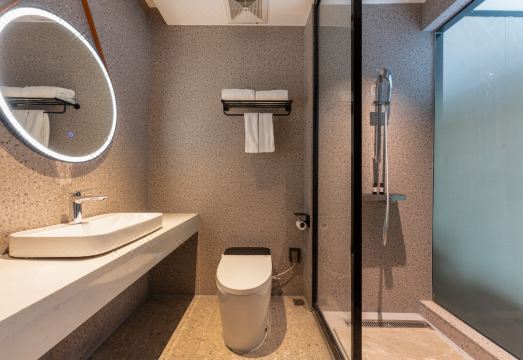 보먼 호텔의 깔끔한 로비 인테리어