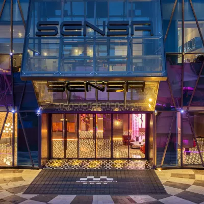 貴陽SENSATION麥芒感官酒店（觀山湖區閱山湖濕地公園店） 鄰近老湾塘的酒店