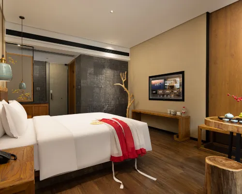 Pinman Yun Hotel (Shawan Park Metro Station Branch), Changsha South High-speed Railway Station Zimmer Photos