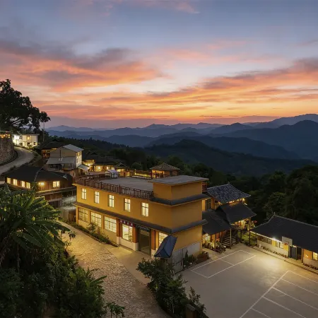 Wengwa Ancient Village, Jingmai Mountain · Erhong Mountain Lodge