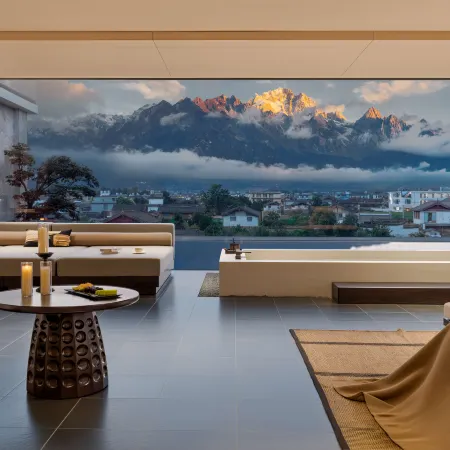 Bahada in Luye Pines Sunshine Jinshan | bathing pool | Snow Mountain Resort