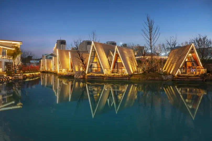 Wunvzhou Resort Wuxian Caishen Island Light Luxury Hotel