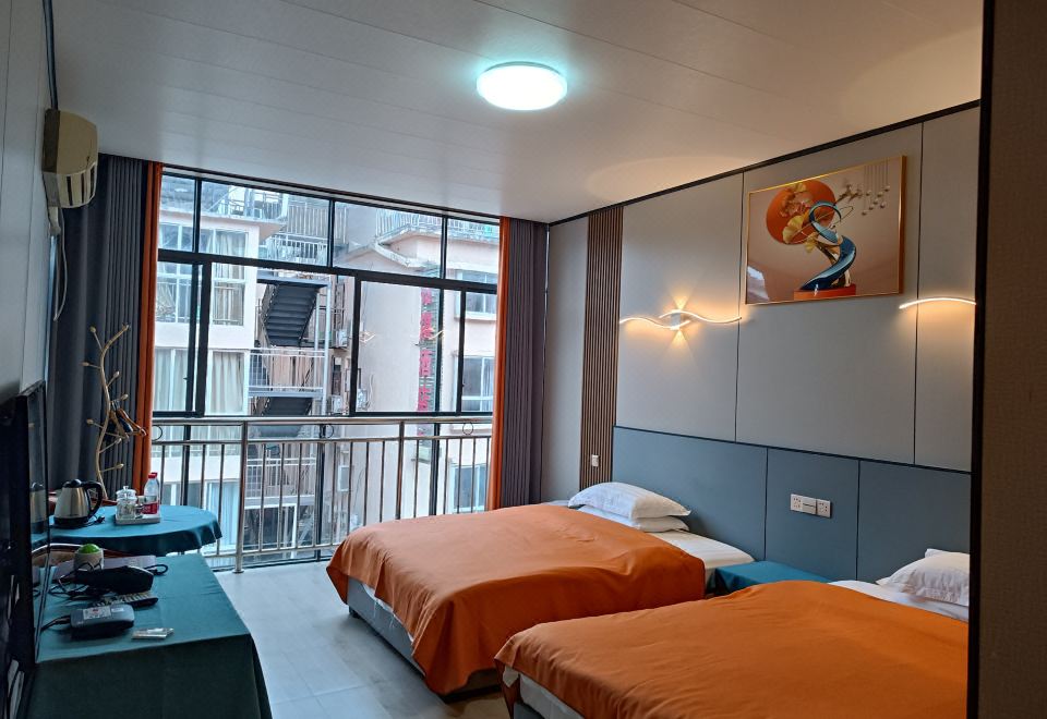 仙女山旺豪酒店外景图