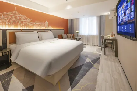 Romantic Season Middle Street Hotel (Shenyang Zhongjie Palace Museum Joy City Store) Отели рядом со станцией Shenyang East Railway Station