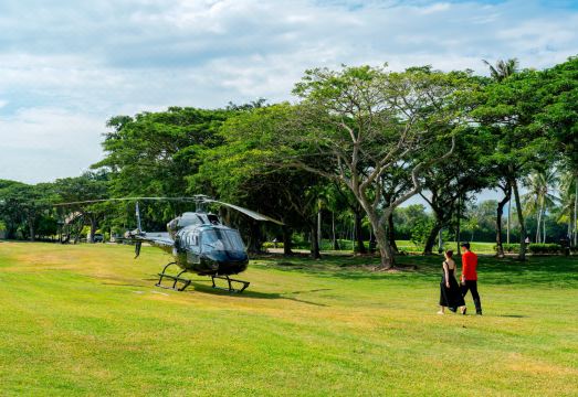 샹그릴라 라사 리아 코타키나발루의 아름다운 해변