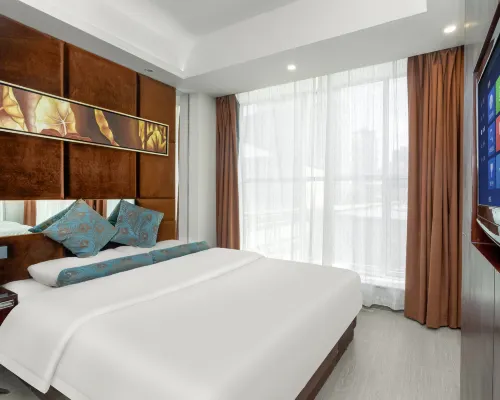 Beijing Wenyang W Hotel (Wangjing Subway Station Branch) Hotel dekat Stasiun Wangjing
