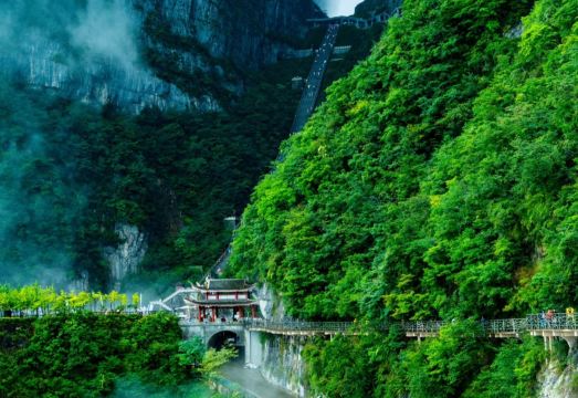 장자제 만주 인 전경