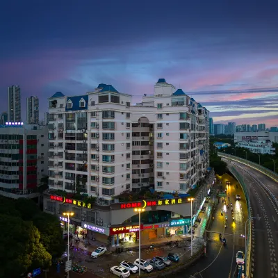 如家飯店（南寧劇場地鐵站朝陽步行街店） 南宁剧场附近的飯店