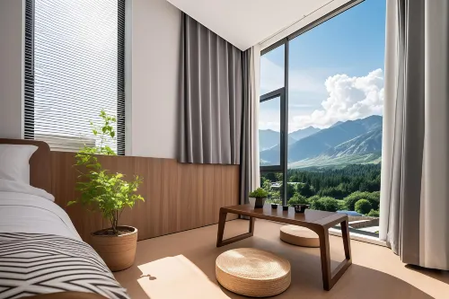 Jiangye Xinghe Stellar Panorama 180° Mountain-viewing Themed Guesthouse