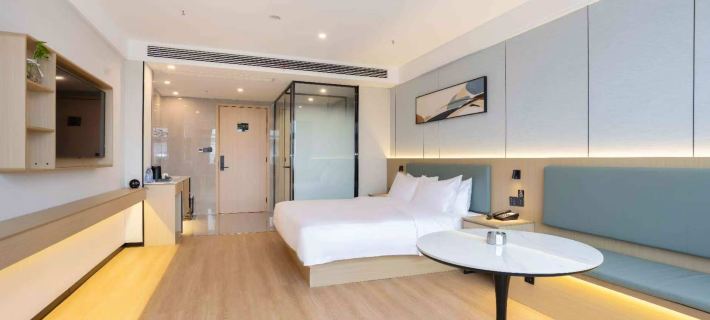 Qingmu Collection Hotel (Tongcheng International Financial Plaza Wangxi East Road) Hotel a Tongcheng